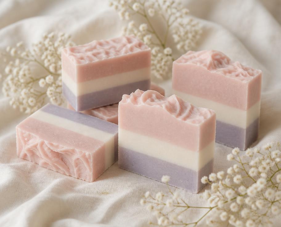 Bridal & baby showers handmade soap favors